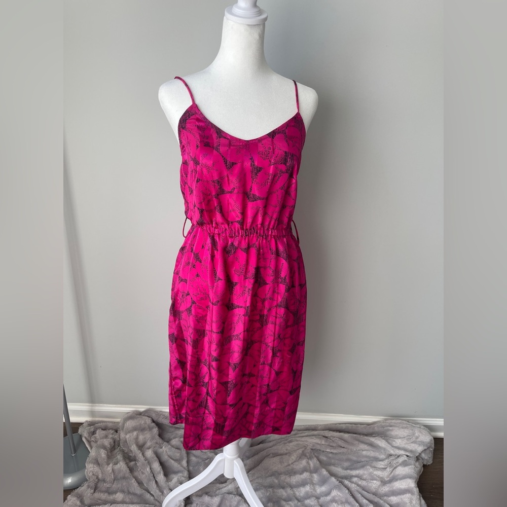 Doucette Duvall Pink 100% Silk Dress — Size 4 — Originally $286